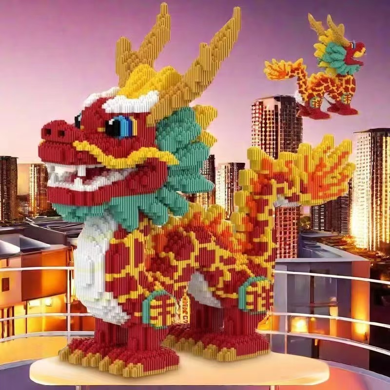 Solar System Orrery - 11267 Piece Auspicious Dragon Building Block