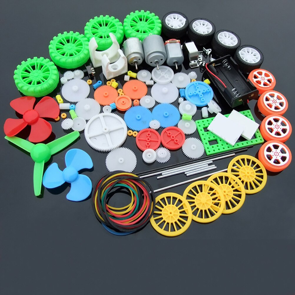 Science Project Kit - 112pcs DC Motor Kit Electric Mini