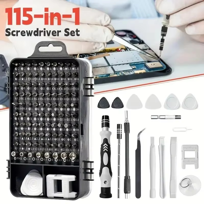 Science Project Kit - 115-in-1 Precision Screwdriver Set with Magnetic