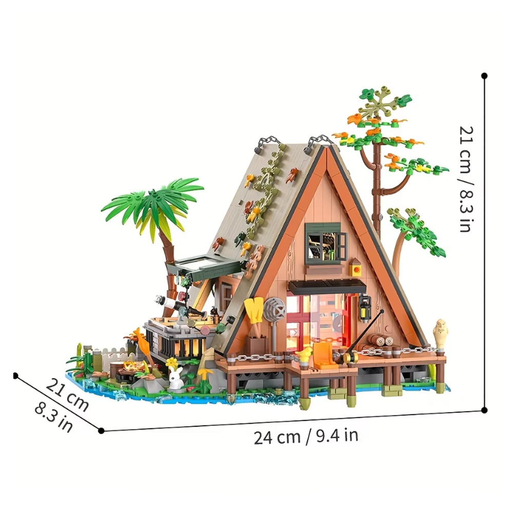 1486PCS / 1108PCS Forest House - Solar System Orrery ulasan dan harga