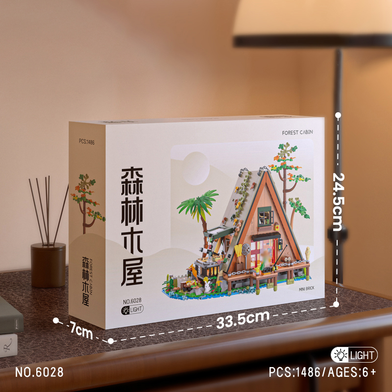 1486PCS / 1108PCS Forest House - Solar System Orrery ulasan dan harga