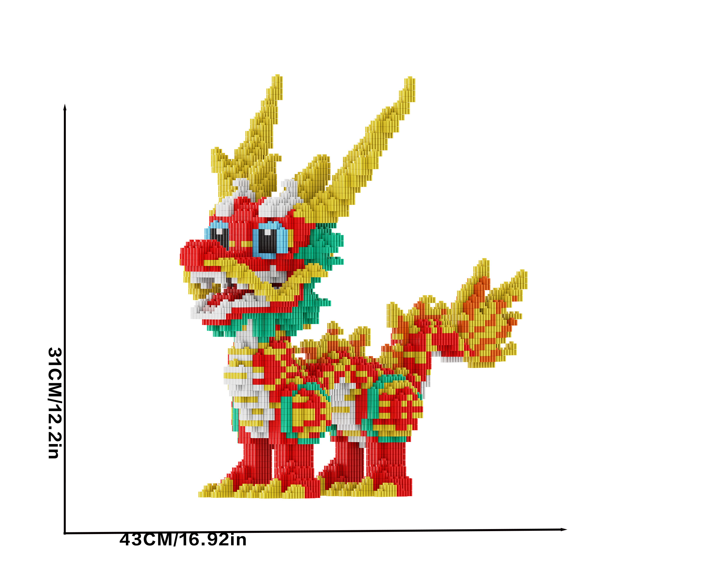 11267 Piece Auspicious Dragon  - Solar System Orrery ulasan dan harga