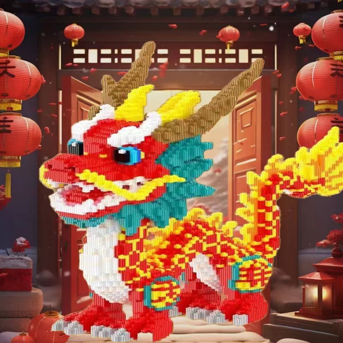 11267 Piece Auspicious Dragon  - Solar System Orrery ulasan dan harga