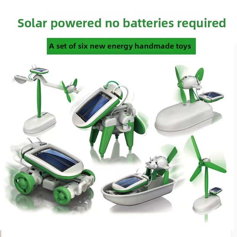 Robot Kits 6 in 1 DIY Solar Ro - Science Project Kit ulasan dan harga