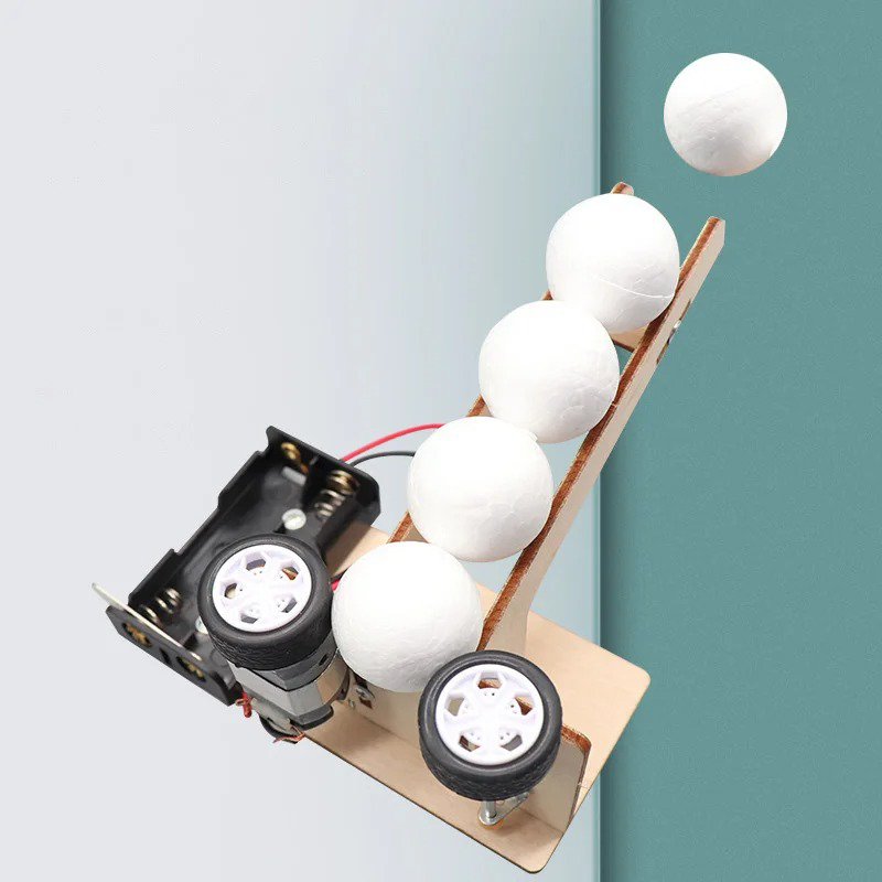 Electric Ball Pitching Machine - Science Project Kit ulasan dan harga