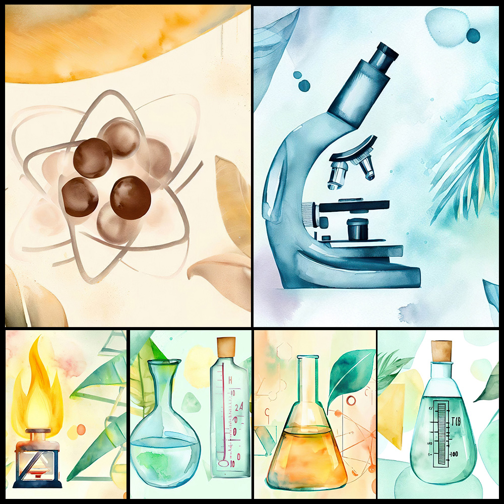 Cartoon Chemistry Science Beak - Science Nursery ulasan dan harga