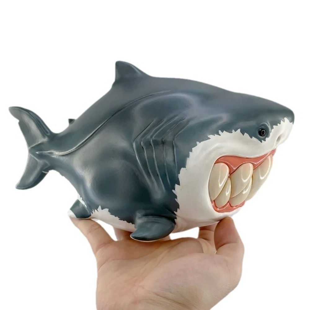 Q-version Shark Bee Ornament R - Science Toy ulasan dan harga