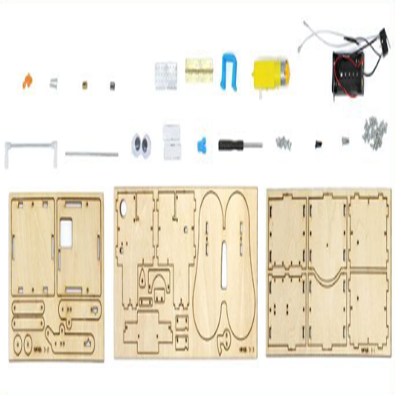 Wooden Assemble DIY Robot Eati - Science Project Kit ulasan dan harga