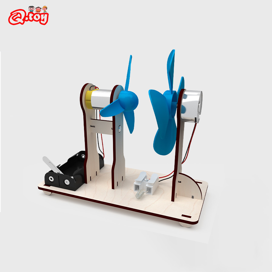 DIY Wind Driven Generator Mode - Science Project Kit ulasan dan harga