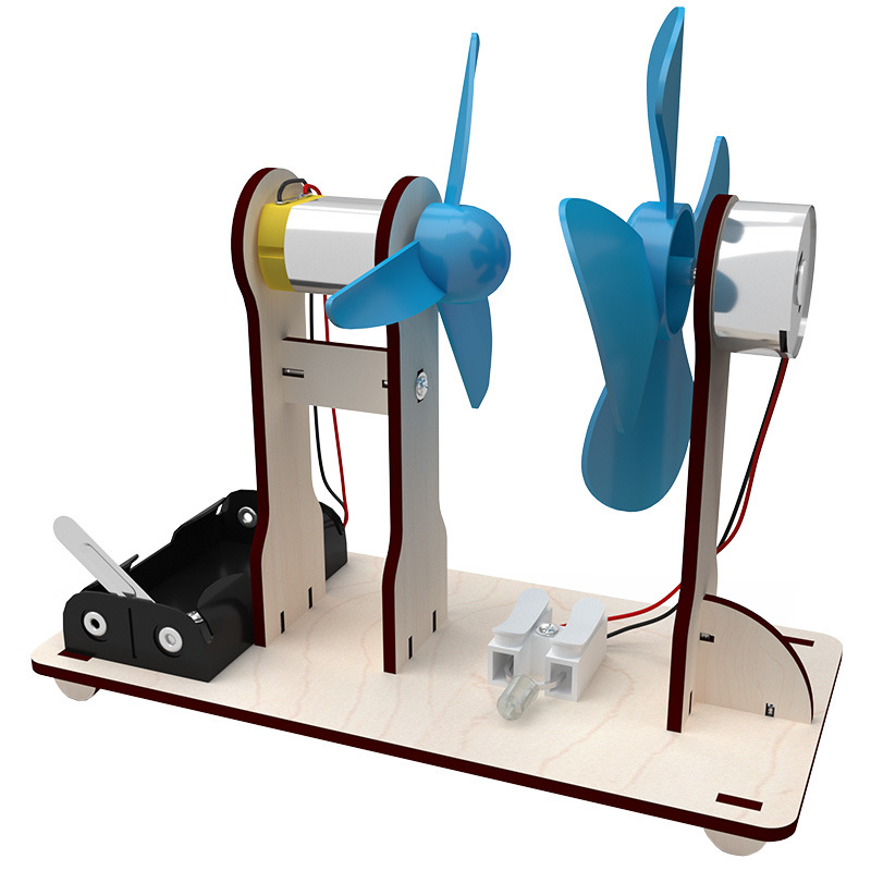DIY Wind Driven Generator Mode - Science Project Kit ulasan dan harga