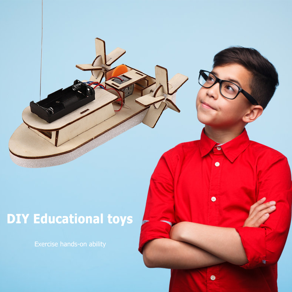 DIY Boat Model Science Toys Ki - Science Project Kit ulasan dan harga