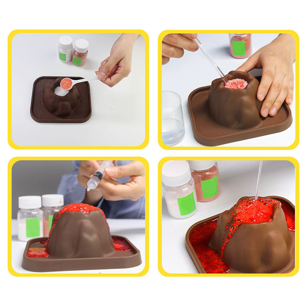 10Pcs High-Quality Volcano Sci - Science Project Kit ulasan dan harga