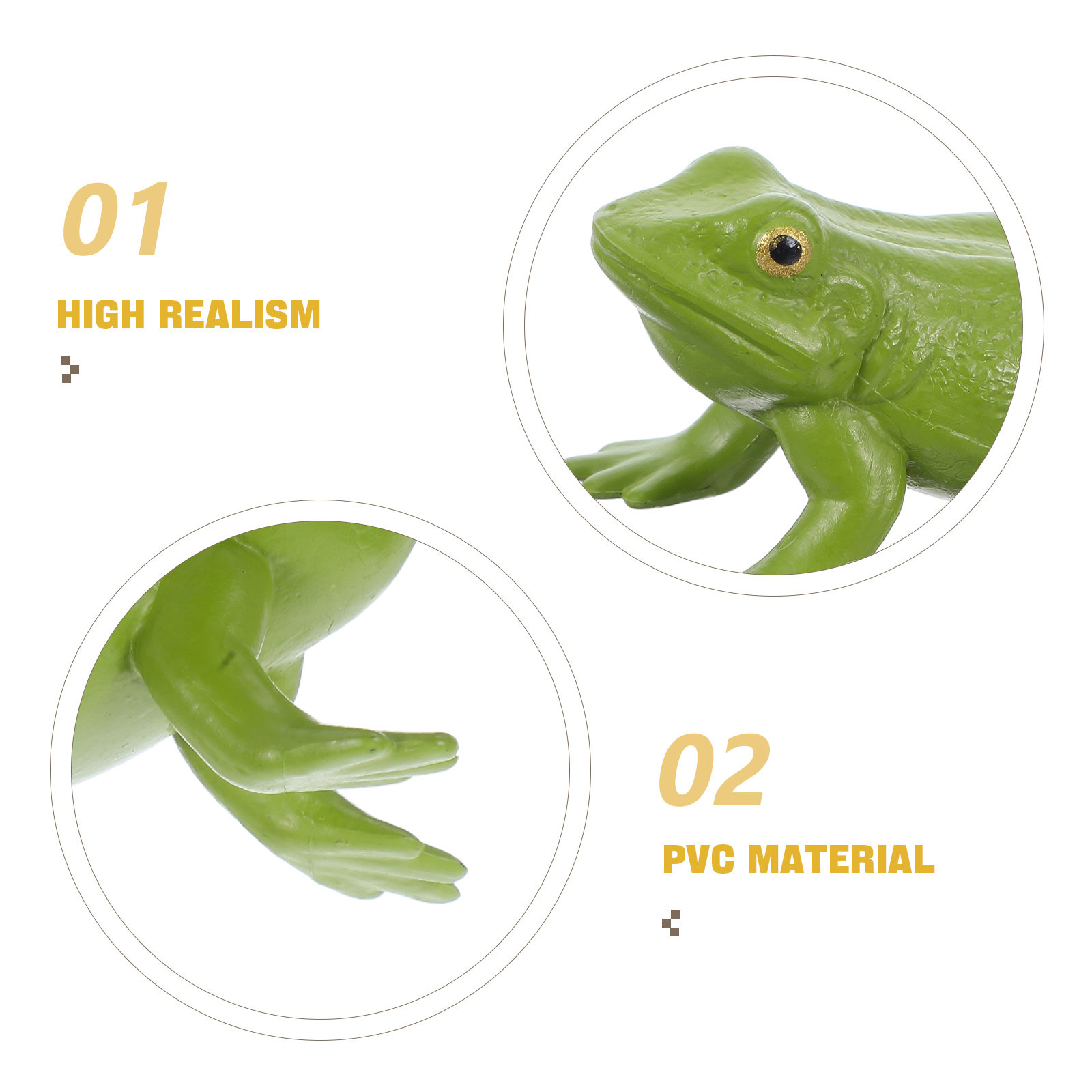 Realistic Small PVC Lifelong E - Science Toy ulasan dan harga