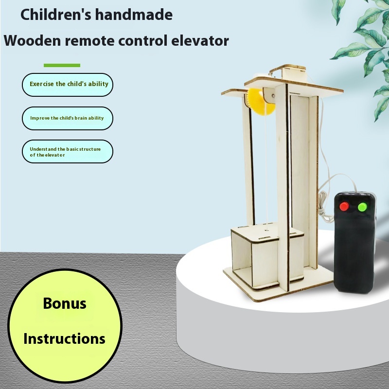 DIY Elevator Model Educational - Science Project Kit ulasan dan harga