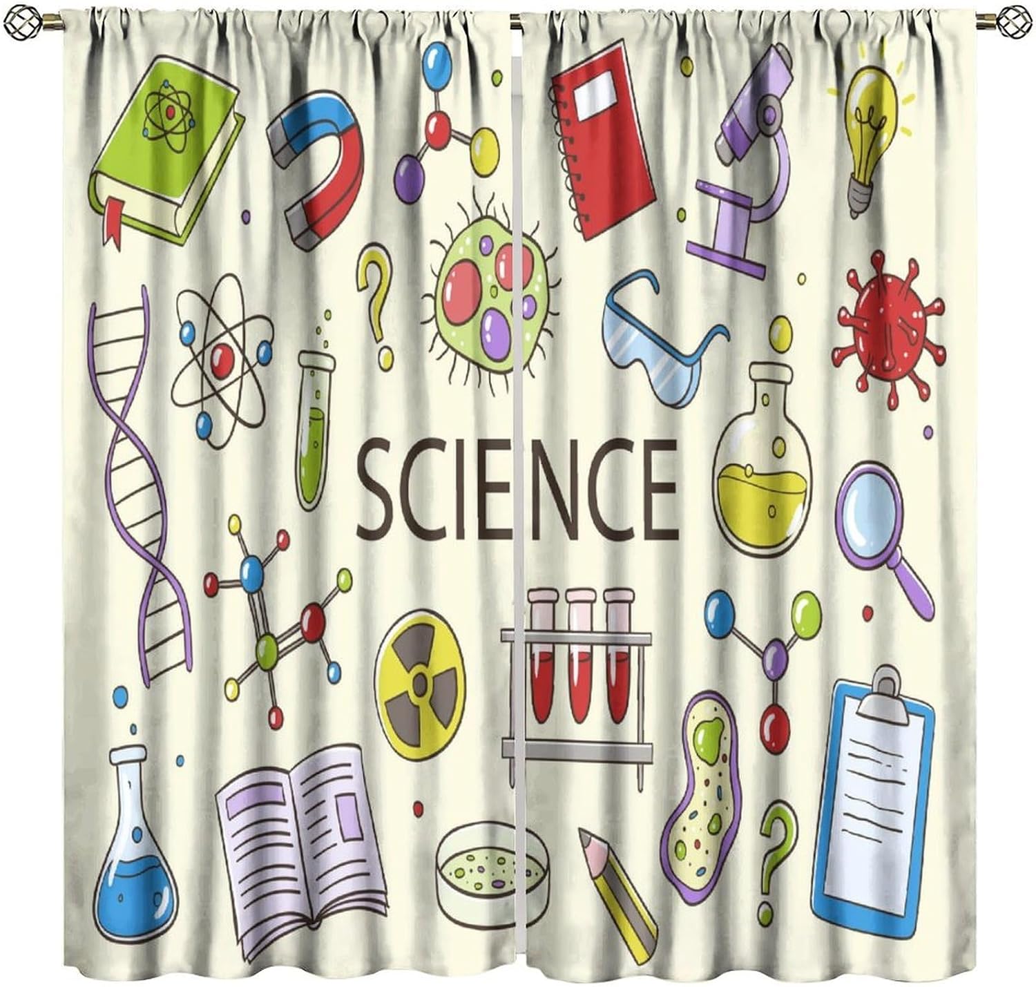Science Curtain Educational ST - Science Nursery ulasan dan harga