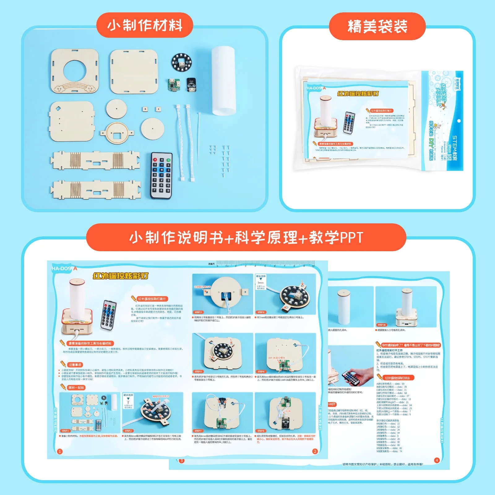 DIY Infrared Remote Control Li - Science Project Physics ulasan dan harga