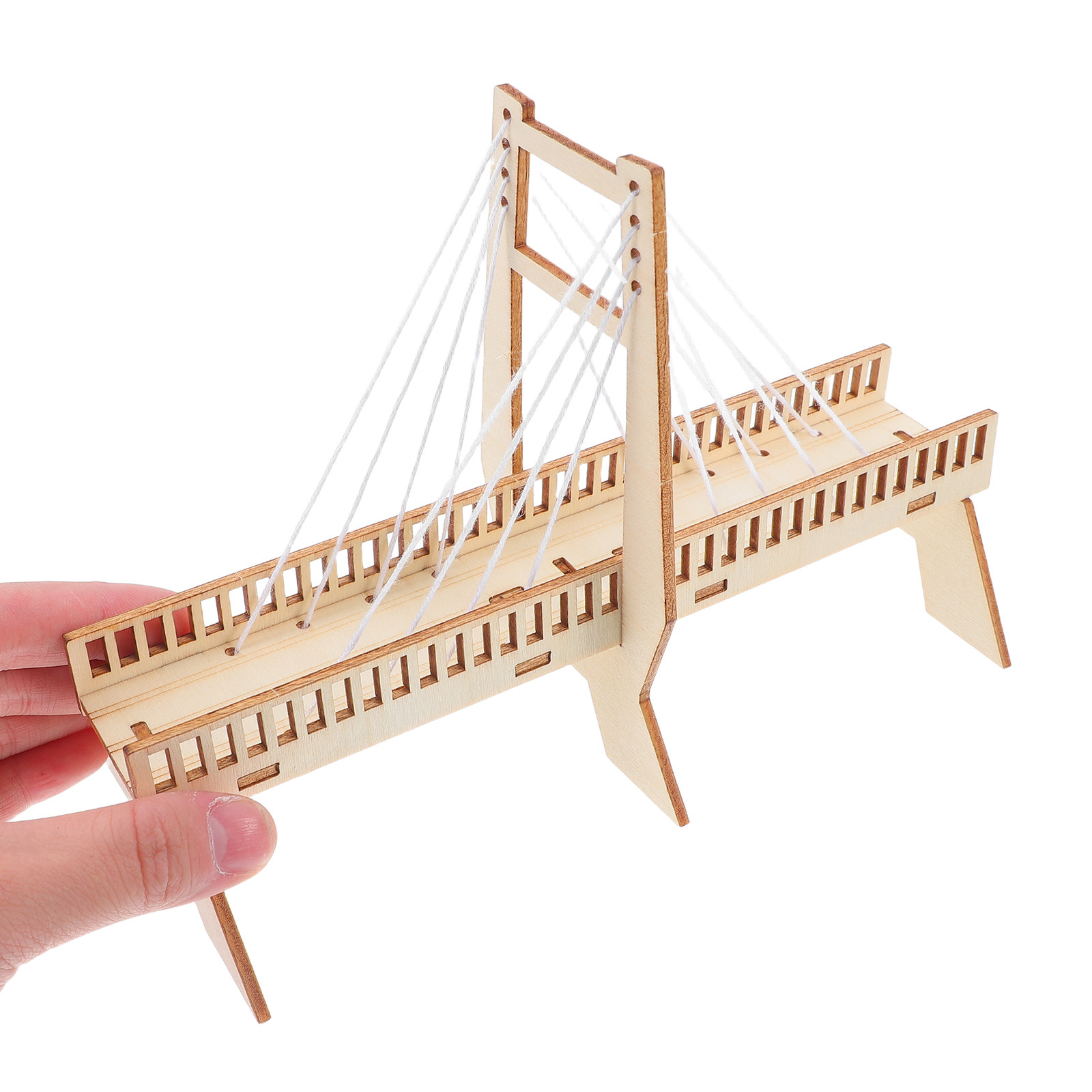 6Sets Stem Cable-Stayed Bridge - Science Project Physics ulasan dan harga