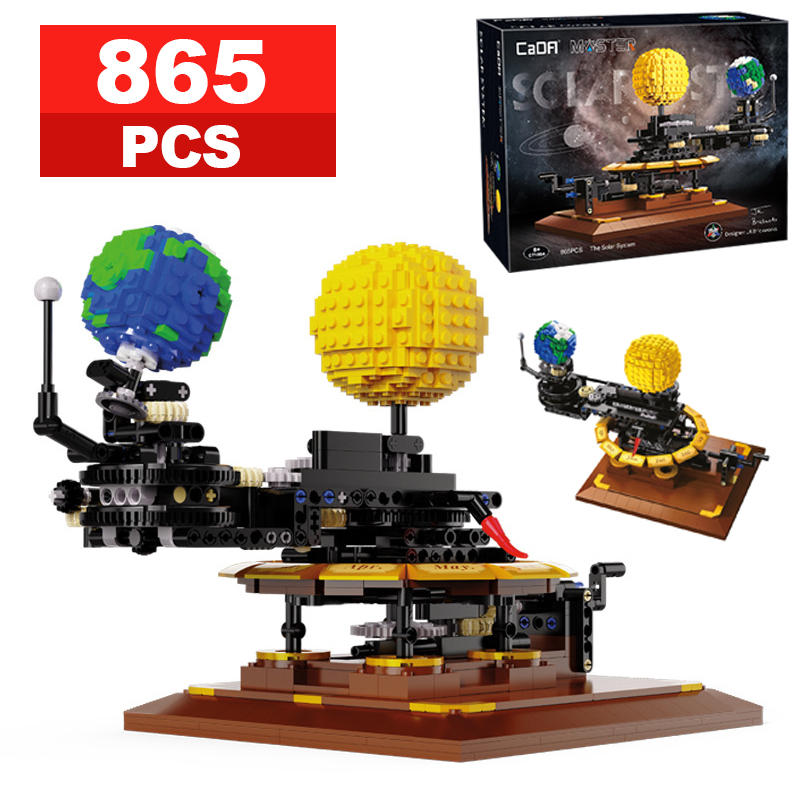 865 Pcs MOC City Solar System  - Solar System Orrery ulasan dan harga