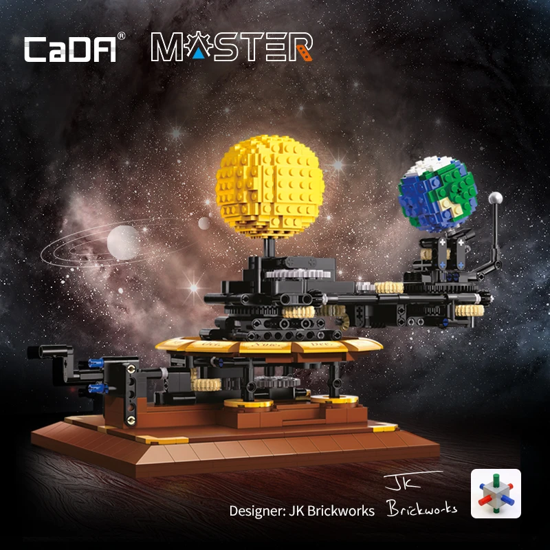 865 Pcs MOC City Solar System  - Solar System Orrery ulasan dan harga
