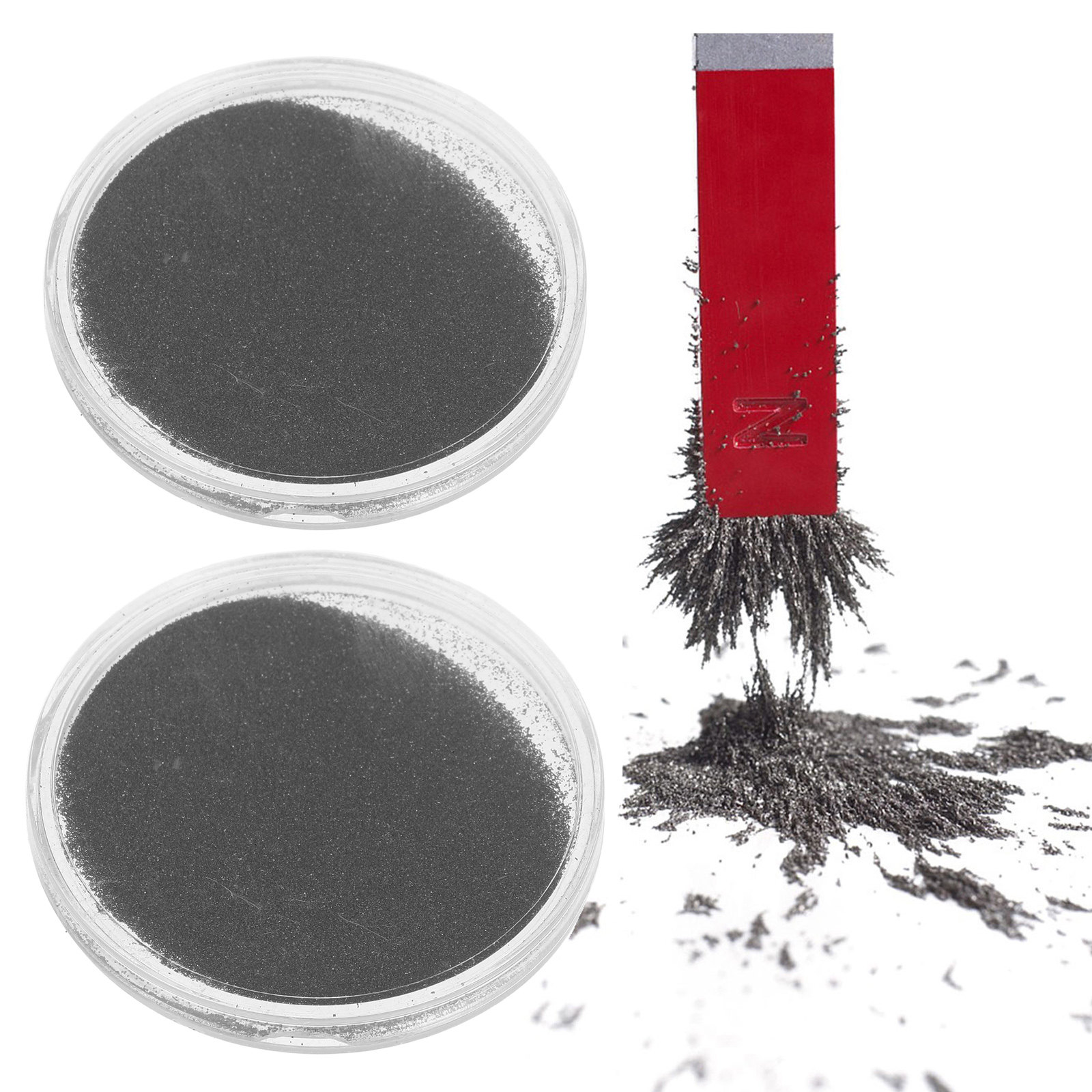 5Pcs Teaching Iron Powder for  - Science Project Physics ulasan dan harga