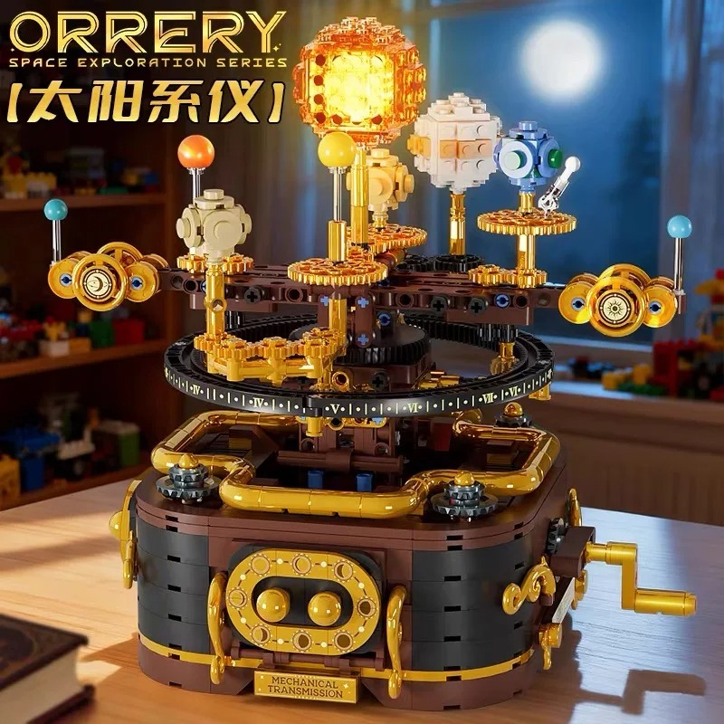 Mechanical Solar System Planet - Solar System Orrery ulasan dan harga