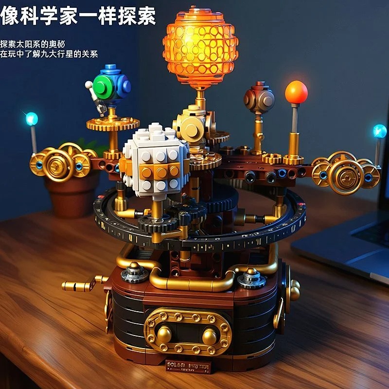 Mechanical Solar System Planet - Solar System Orrery ulasan dan harga