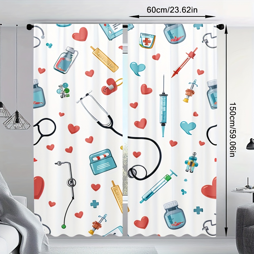 Aesthetic Medical Pattern Curt - Science Nursery ulasan dan harga